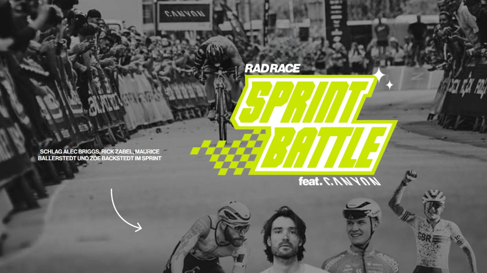 Rad Race x Pure Cycling Festival: 100m Sprintrennen