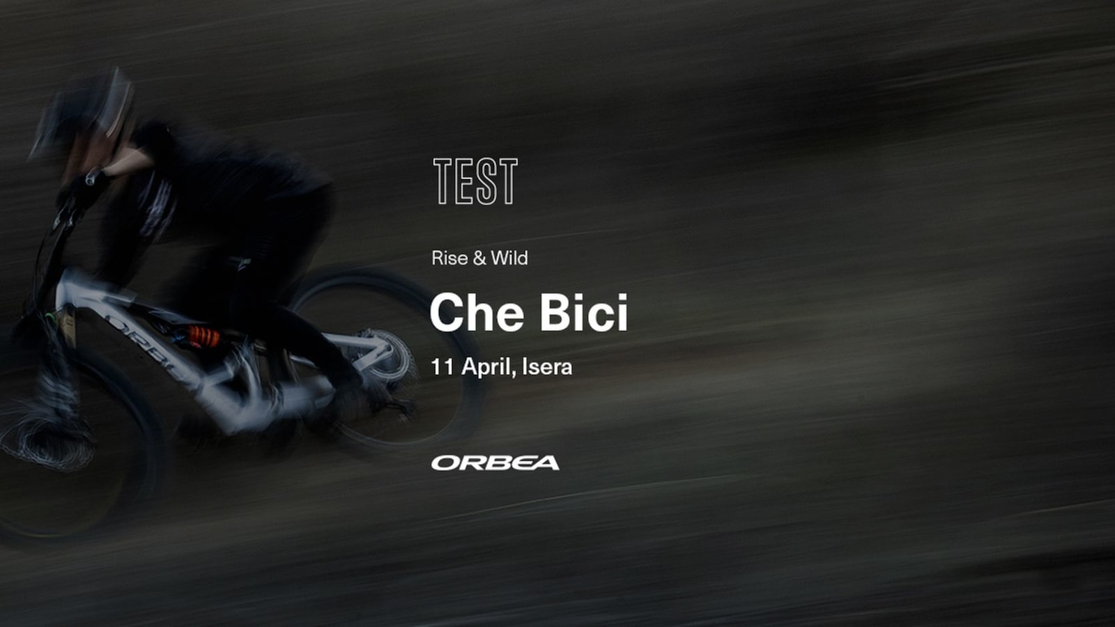 Test Ride 1: 09:00 - 11:00