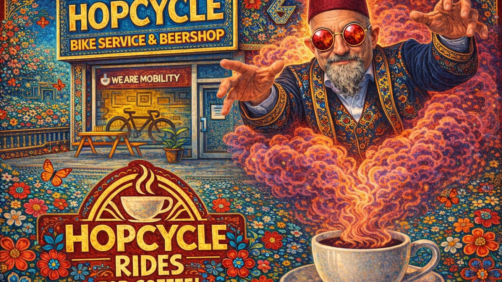 Hop Cycle Rides X Coffee