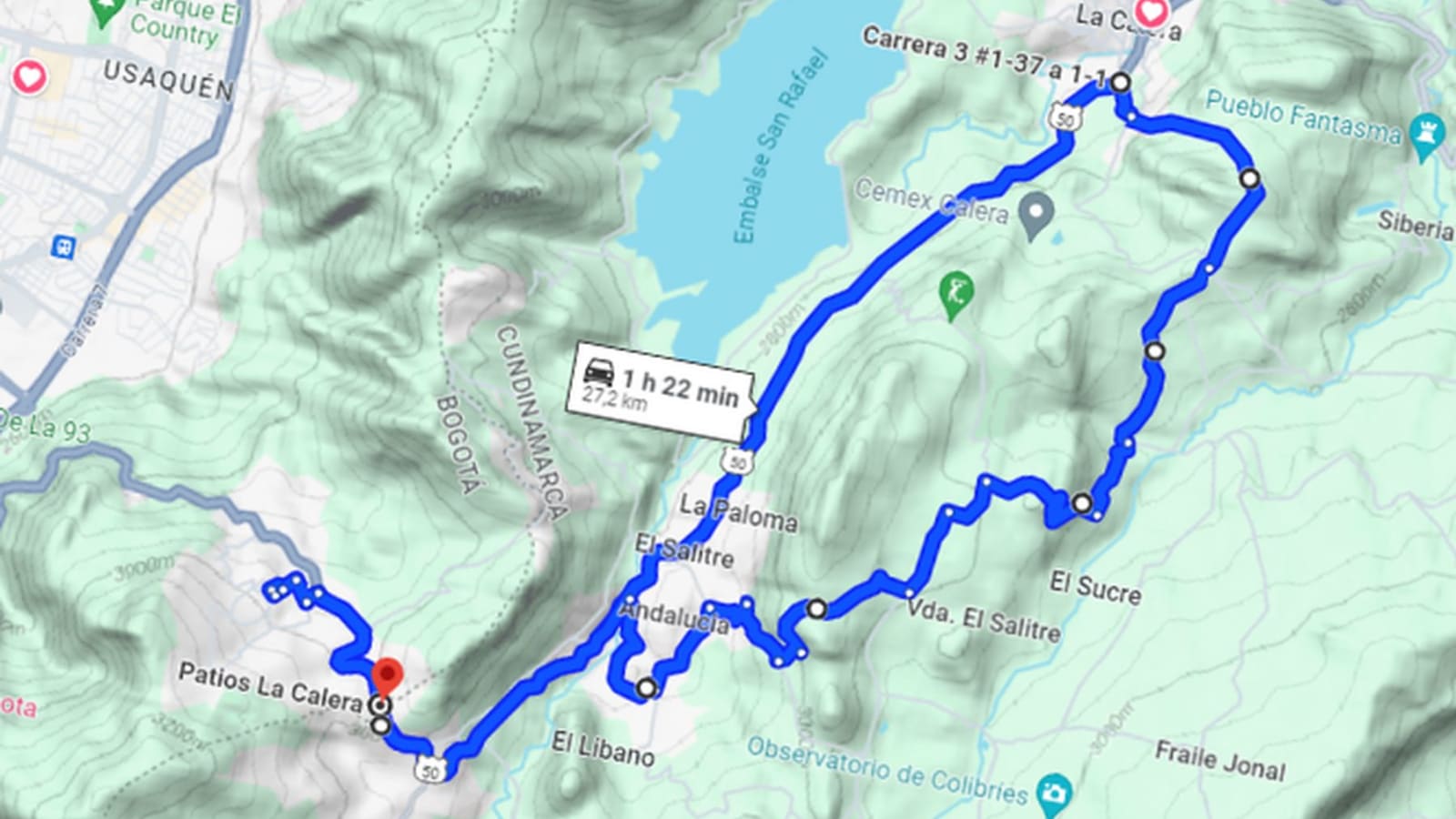 Chocolatero por la calera