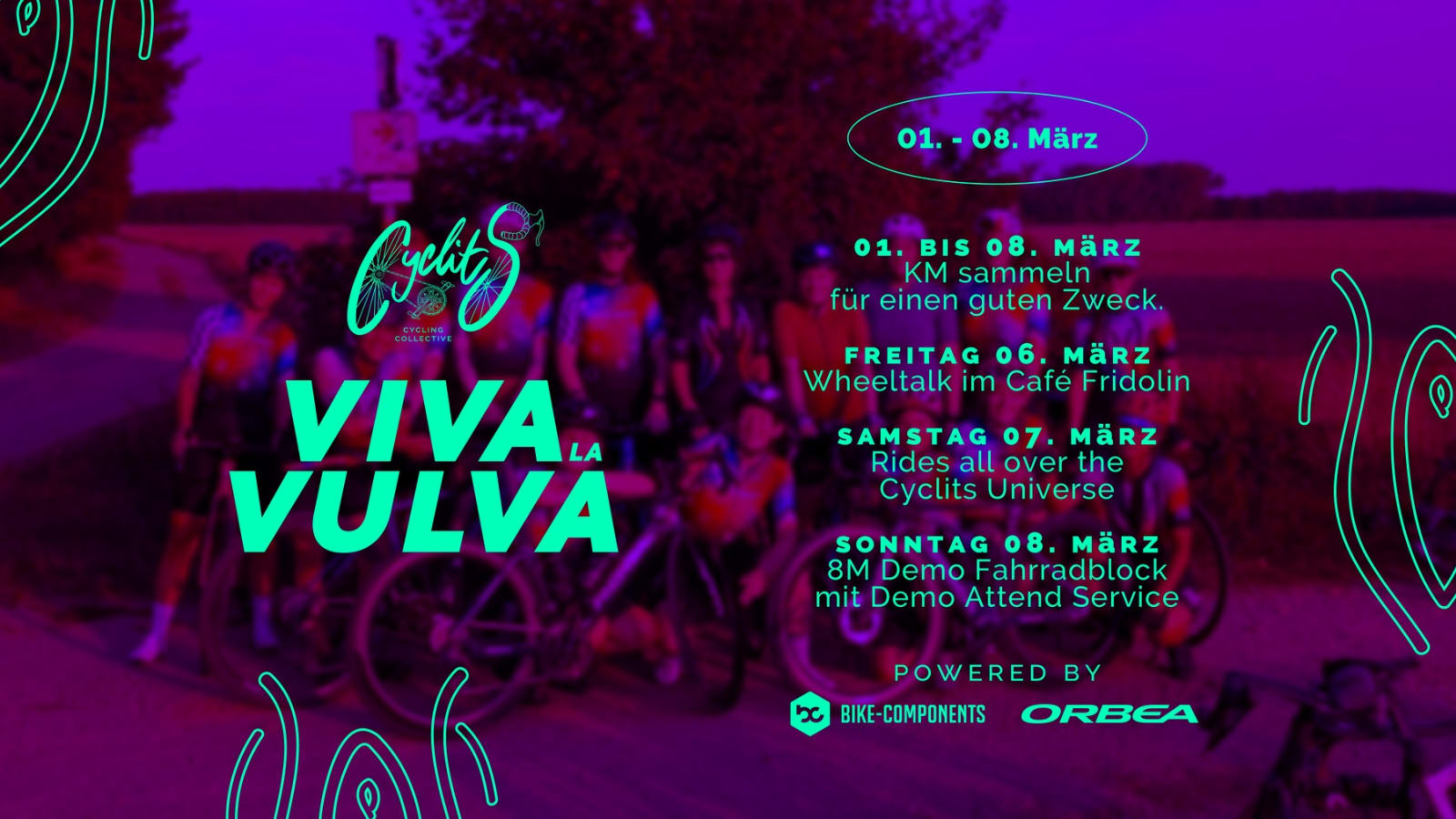 FLINTA100 /// International World Women's cycling Day