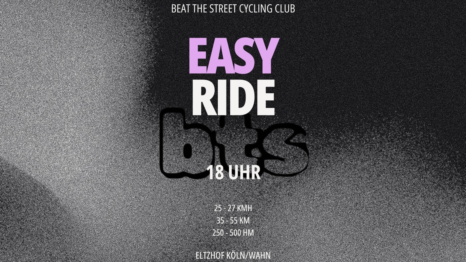 Kölner Radler Ride BTS X REISSDORF