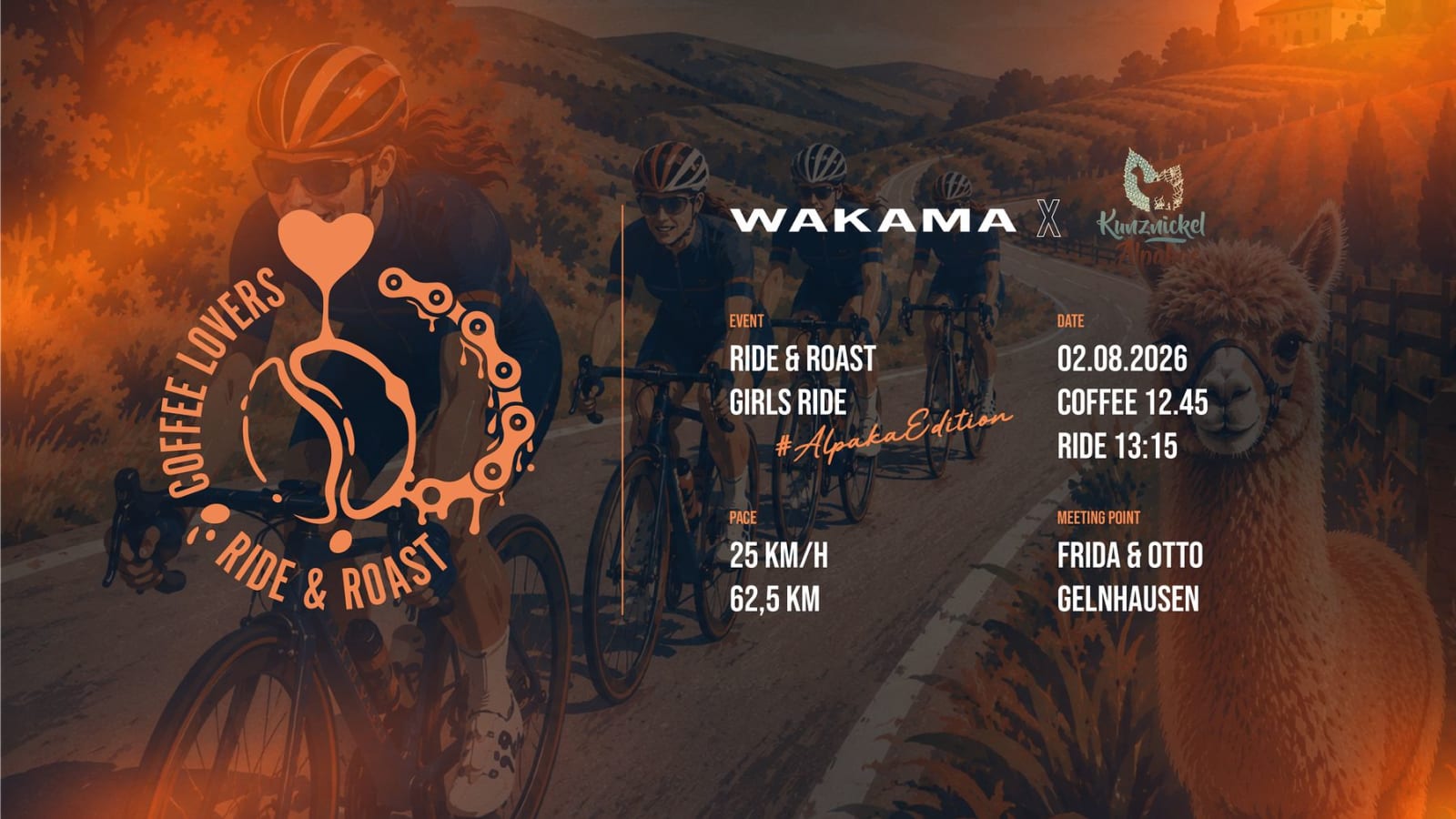 WAKAMA Ride & Roast – Test Ride #001