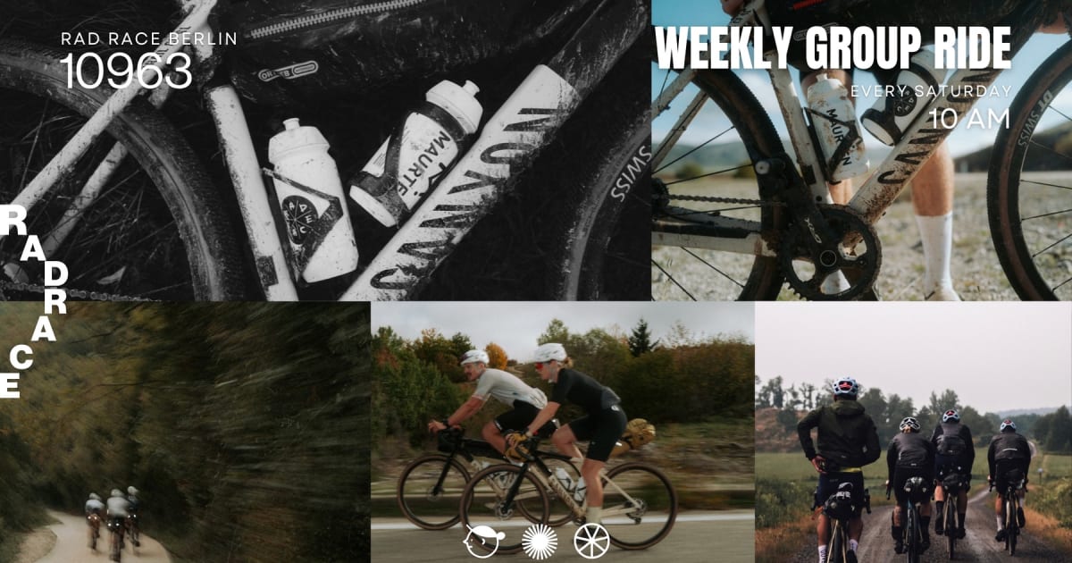 grouprides.cc - RAD RACE SHOP BERLIN - SATURDAY GROUP RIDE (Gravel Bike ...