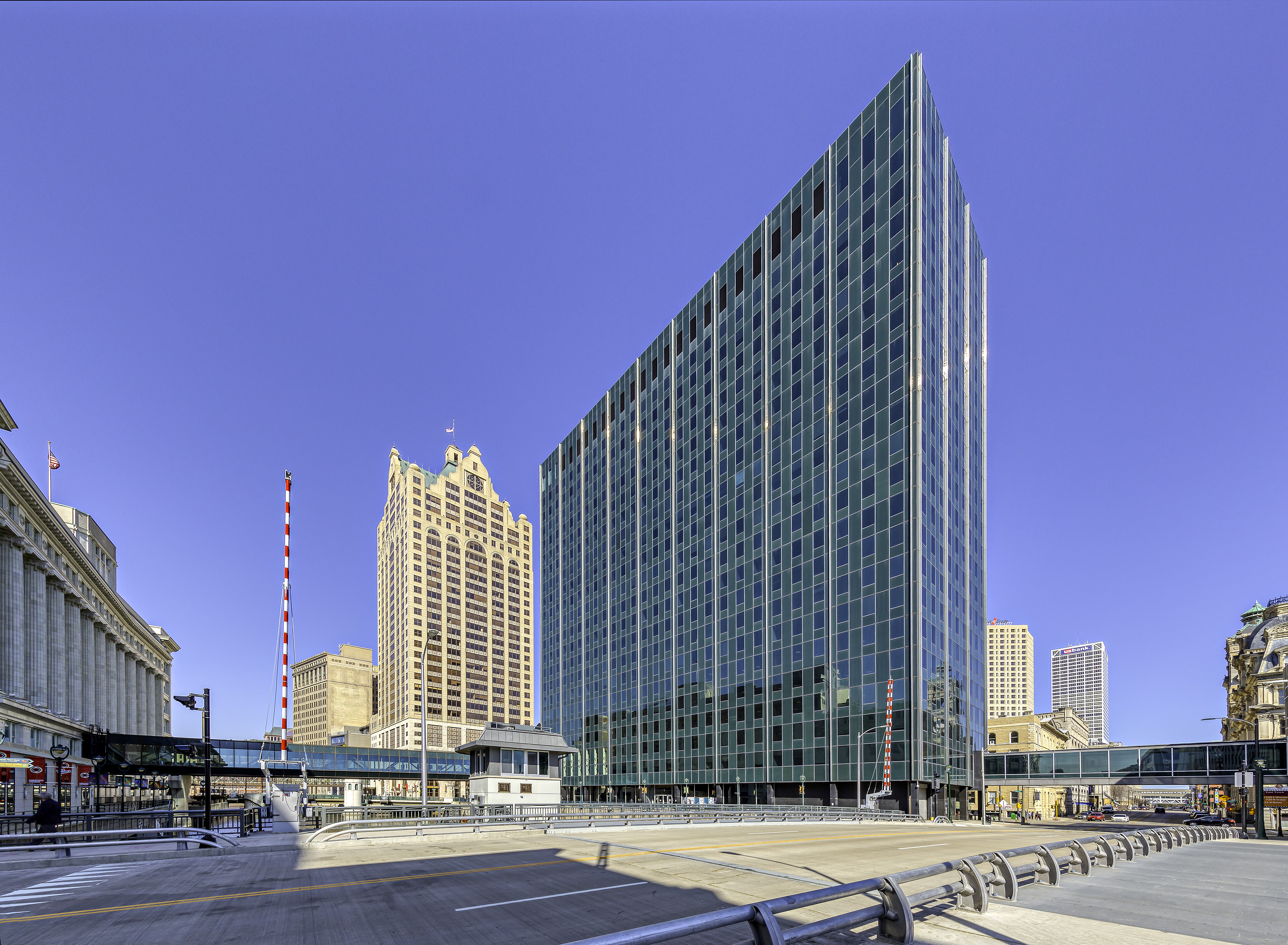 Chase Tower, one of downtown Milwaukee's largest office buildings, has been sold for $34.25 million to New York-based Group RMC