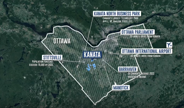 Group RMC acquires 3,000 Acres+ in Kanata