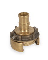 NOR-3 Kupling 1" med slangehals i messing
