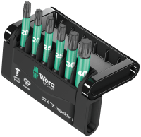 Bit-Check 6 TX Impaktor 1 Bitssett Torx