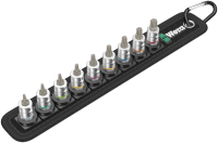 Belt A 3 Bitspipesett Torx TX8-TX40 1/4 9stk