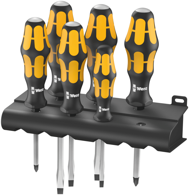 Kraftform 900 Skrutrekkersett Phillips 6stk
