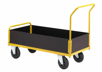 Skyvetralle TW1000 m/sideplater Massiv