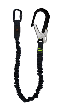 Falldemperline elastisk 1,5M - Stålkrok