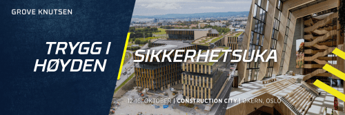 Velkommen til Trygg i høyden uke på Construction City uke 42