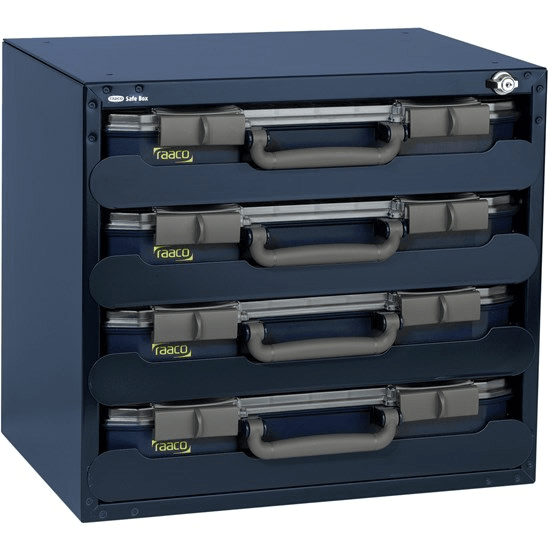 Safebox med 4 stk CL 55 skrin