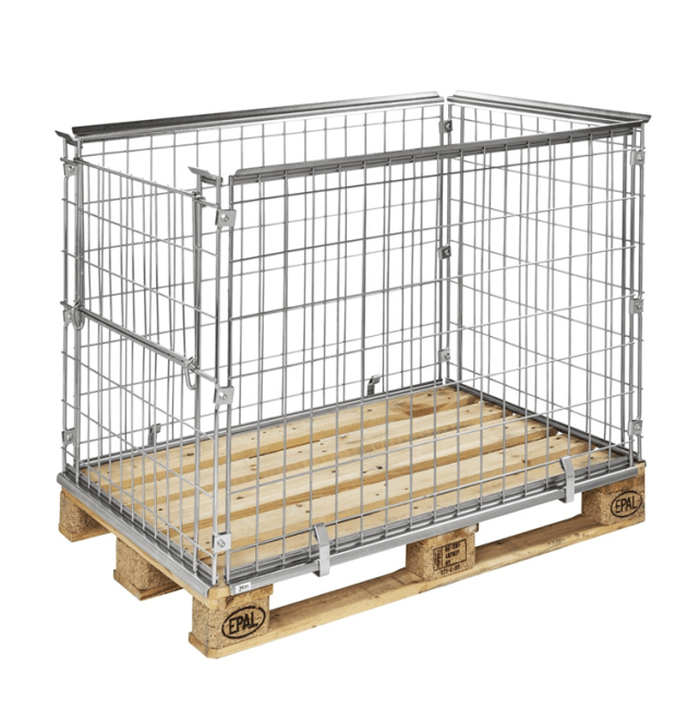 Pallekarm 122x82x87 mm kortside