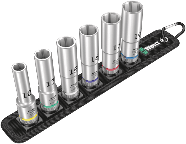 Pipesett 1/2T 6 stk lange piper i sett SB