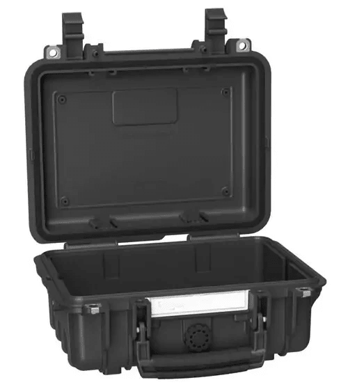 Koffert Explorer 31x27x14 Sort uten skum
