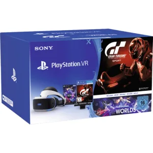 Sony PlayStation VR + Camera + VR Worlds + GT Sport bundle