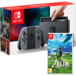 Nintendo Switch + The Legend of Zelda: Breath of the Wild