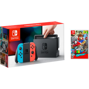 Nintendo Switch mit Super Mario Odyssey Bundle