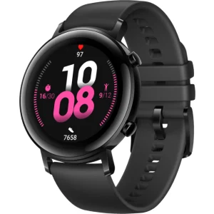 Huawei Watch GT2 Sport Edition, 42 mm, Edelstahlgehäuse, Fluorkautschukarmband