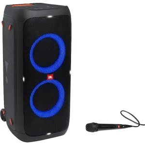 JBL Partybox 310 Party-Bluetooth-Lautsprecher + PBM100 Kabelgebundenes Mikrofon