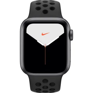 Apple Watch Nike Serie 5 GPS + Cellular, 40 mm Aluminium-Gehäuse, Sportarmband