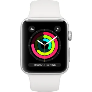Apple Watch Series 3 GPS, 38 mm Aluminium-Gehäuse, Sportband