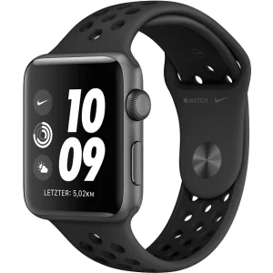 Apple Watch Nike+ Serie 3 GPS, 42-mm-Aluminiumgehäuse, Sportarmband