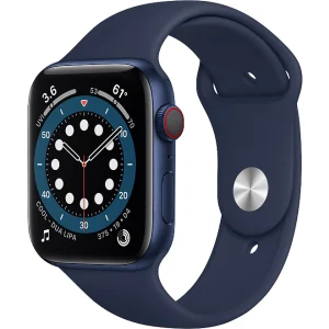Apple Watch Serie 6 GPS + Cellular , 40 mm Aluminium-Gehäuse, Sportarmband