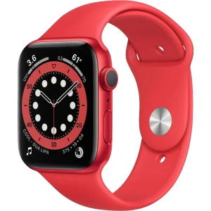 Apple Watch Serie 6 GPS, 40-mm-Aluminiumgehäuse, Sportarmband