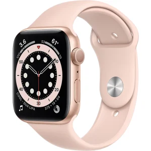 Apple Watch Series 6 GPS, Gold Aluminium case and sport band, 40mm