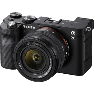 Sony Alpha 7C (ILCE-7CL) System Camera + 28-60mm Lens Kit