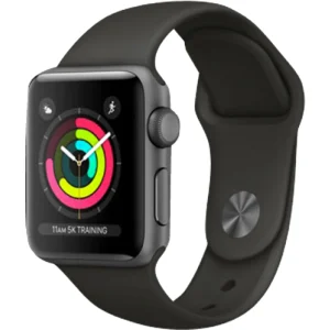 Apple Watch Serie 3 GPS, 42-mm-Aluminiumgehäuse, Sportarmband