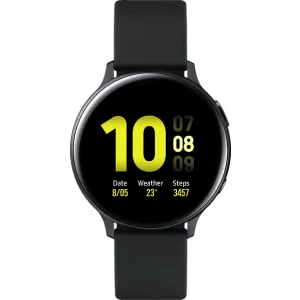 Samsung Galaxy Watch Active2 LTE, 44 mm Aluminium-Gehäuse, Fluorkautschuk-Armband