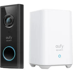 Eufy 2K Video-Türklingel (Akkugeladen) inkl. Homebase 2