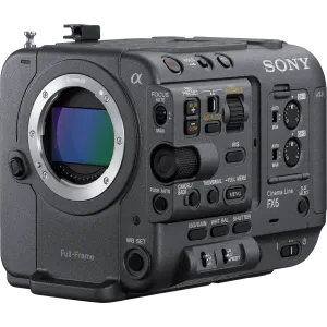 Sony Alpha FX6 Cinema Camera - FE mount