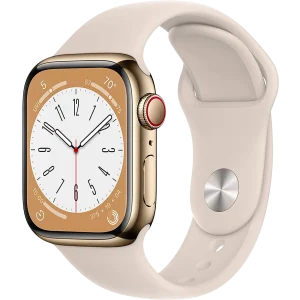 Apple Watch Series 8 GPS + Cellular, Stainless Steel Case, 41mm