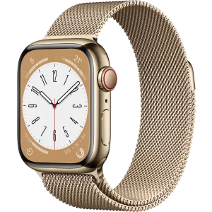 Apple Watch Series 8 GPS + Cellular, Stainless Steel Case, 41mm