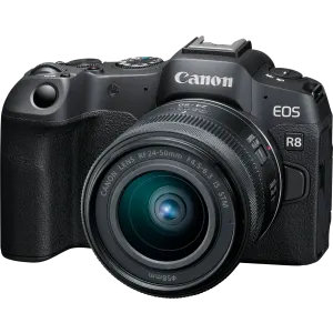 Canon EOS R8 Camera Kit with RF 24-50mm f/4.5-6.3 IS STM Lens