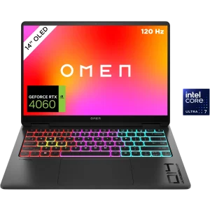 HP Omen 14-fb0073ng Gaming-Laptop - Intel® Core™ Ultra 7-155H - 16 GB - 1 TB SSD - NVIDIA® GeForce® RTX™ 4060 - Deutsch (QWERTZ)