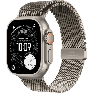 Apple Watch Ultra 3 GPS + Cellular, Titanium Case, Milanese Band, 49mm