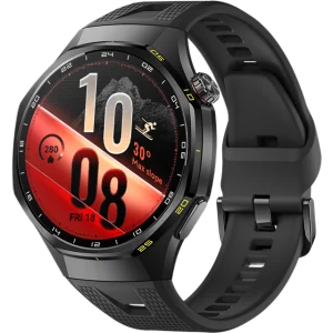 Huawei WATCH GT 7 Pro Smartwatch, Titanium alloy front case, black ceramic back, 46mm