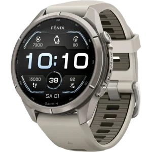 Reloj inteligente Garmin Fenix 9 Pro, caja de titanio, 43 mm