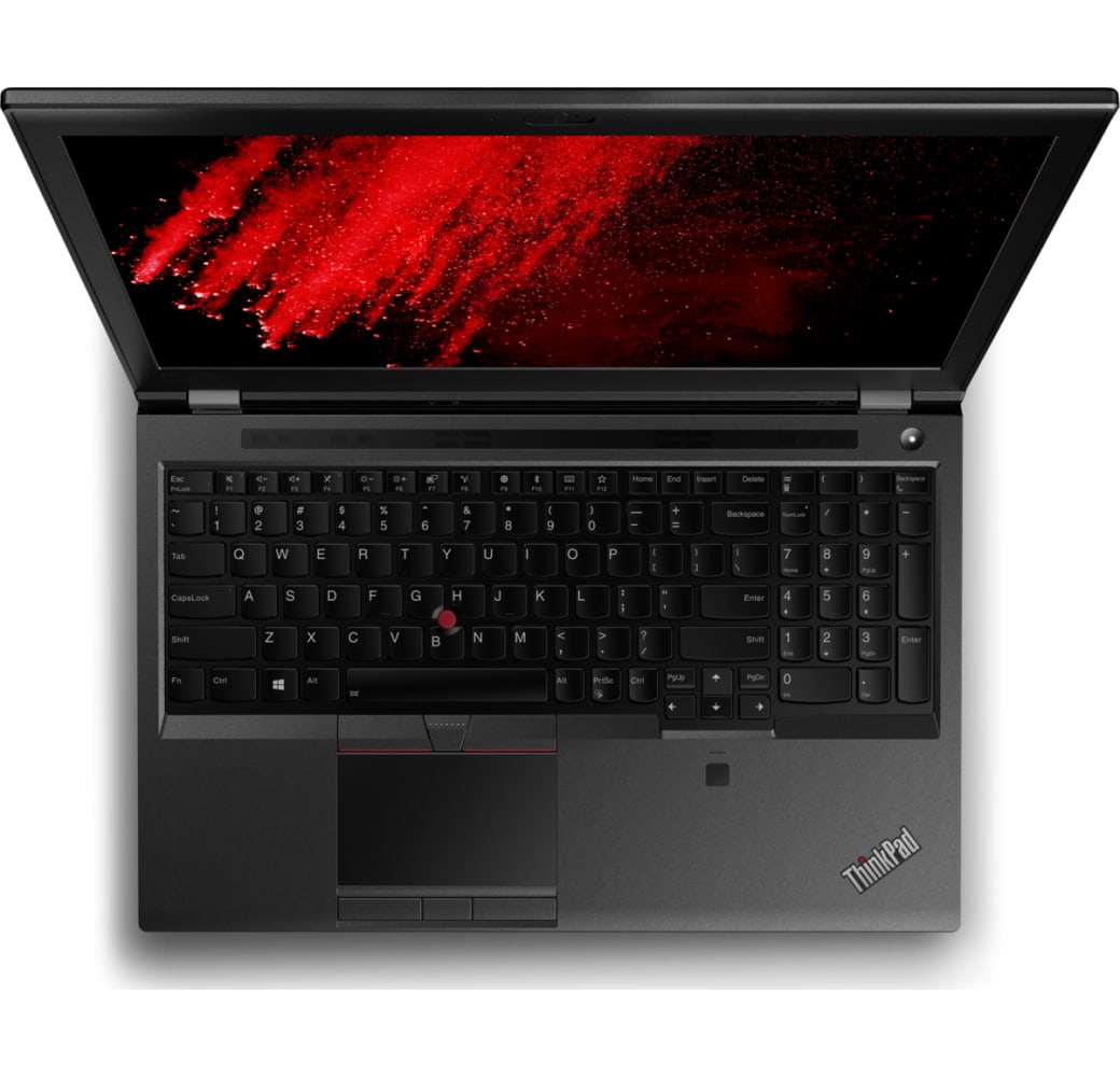 Black Lenovo ThinkPad P52.2