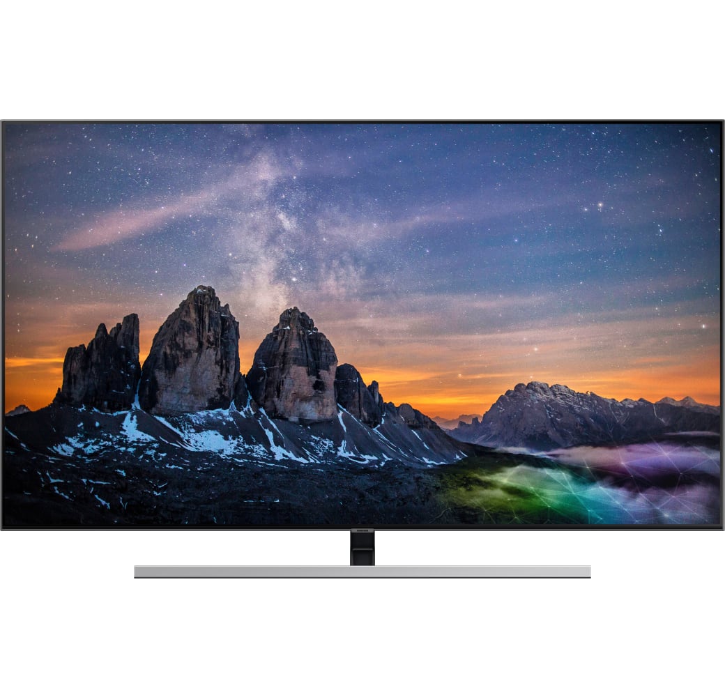 Silver Samsung TV 55" Q80R.2