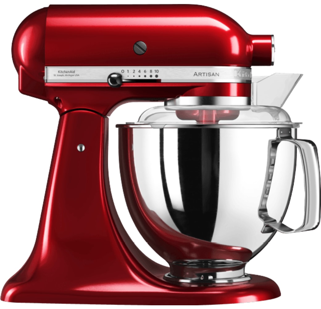 Red KitchenAid 5KSM175PSECA Artisan Food Processor.1