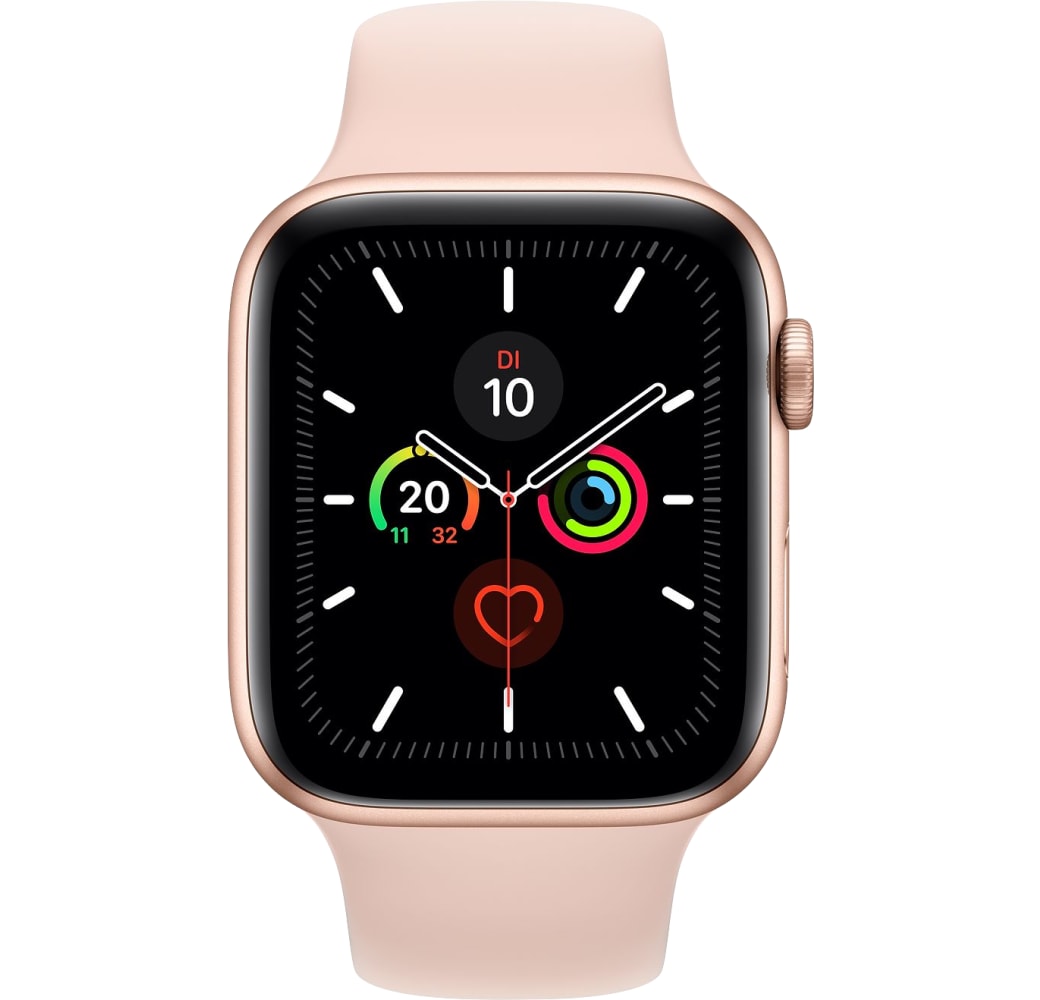 Sand Pink Apple Watch Series 5 GPS, Aluminium behuizing, 40 mm.1