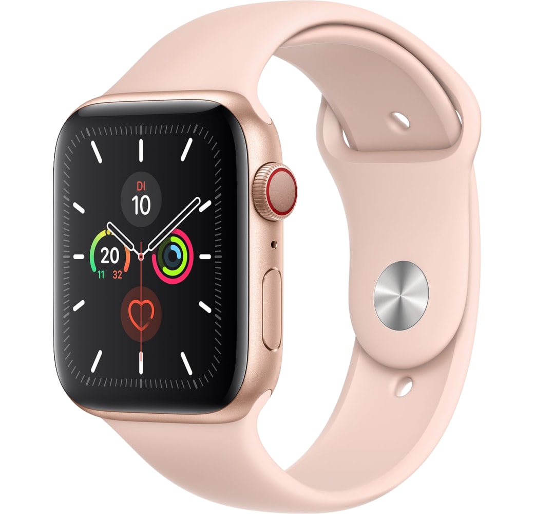 Sand Pink Apple Watch Series 5 GPS + Cellular, Aluminiumgehäuse, 40 mm.2