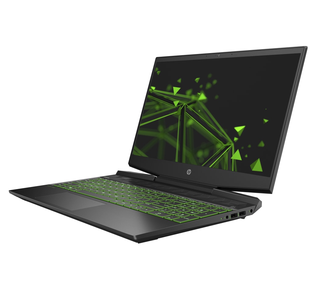 Shadow Black / Acid Green HP Pavilion Gaming 15-dk0006ng.2